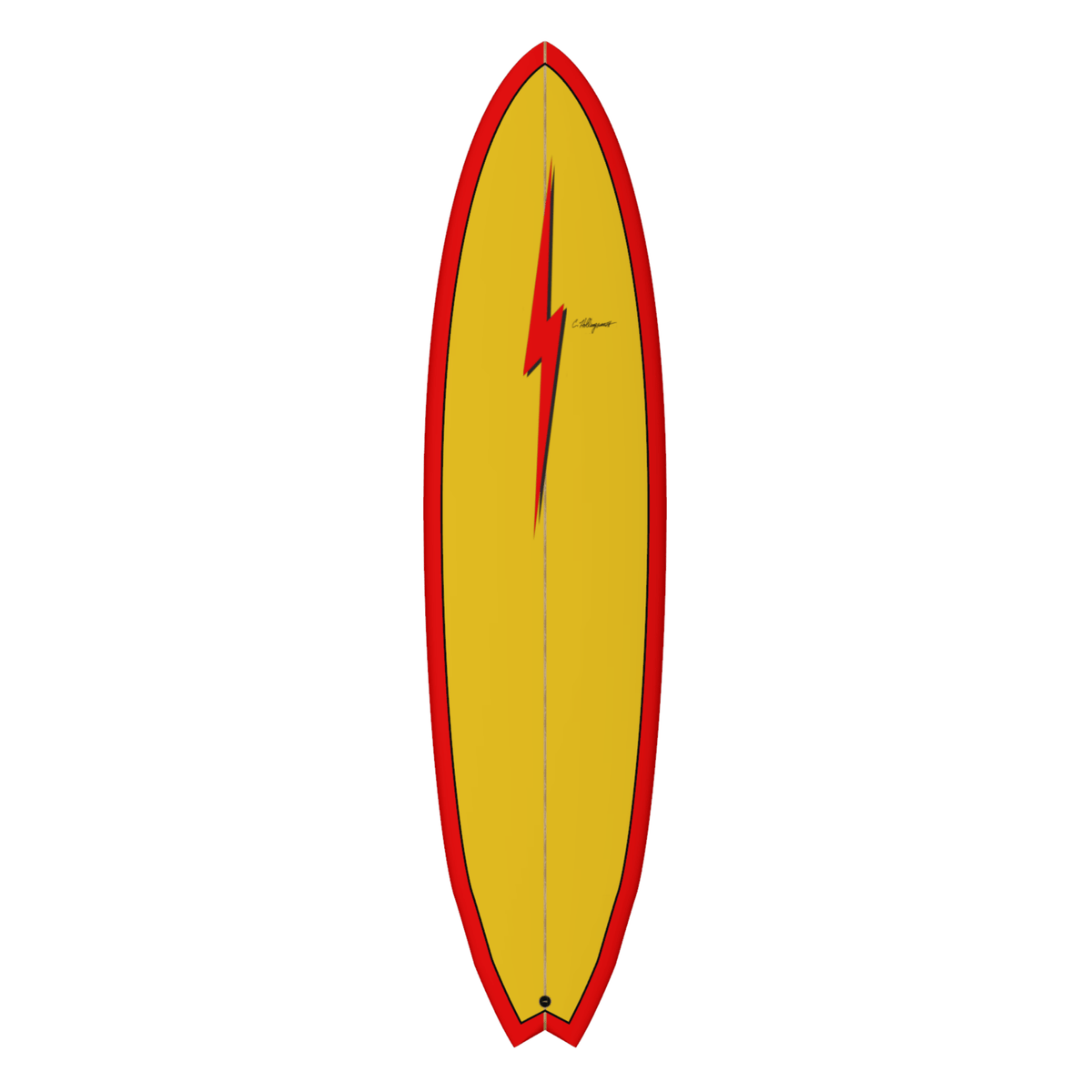 Lightning Bolt サーフボード グリーン/ホワイト surfboard-lightning-bolt-new-