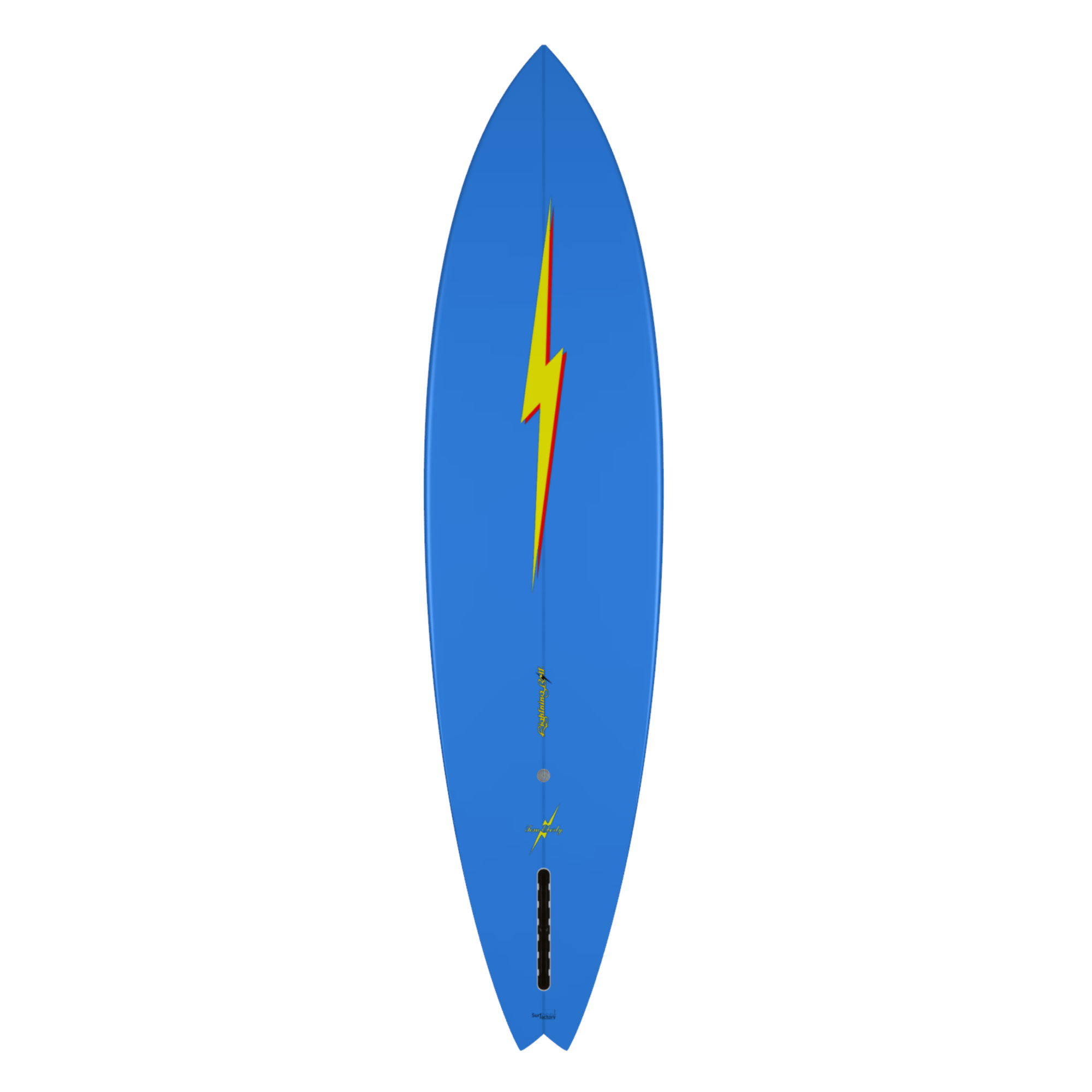 Surfboard Lightning Bolt Swallow Tail Gun - Lightning Bolt USA
