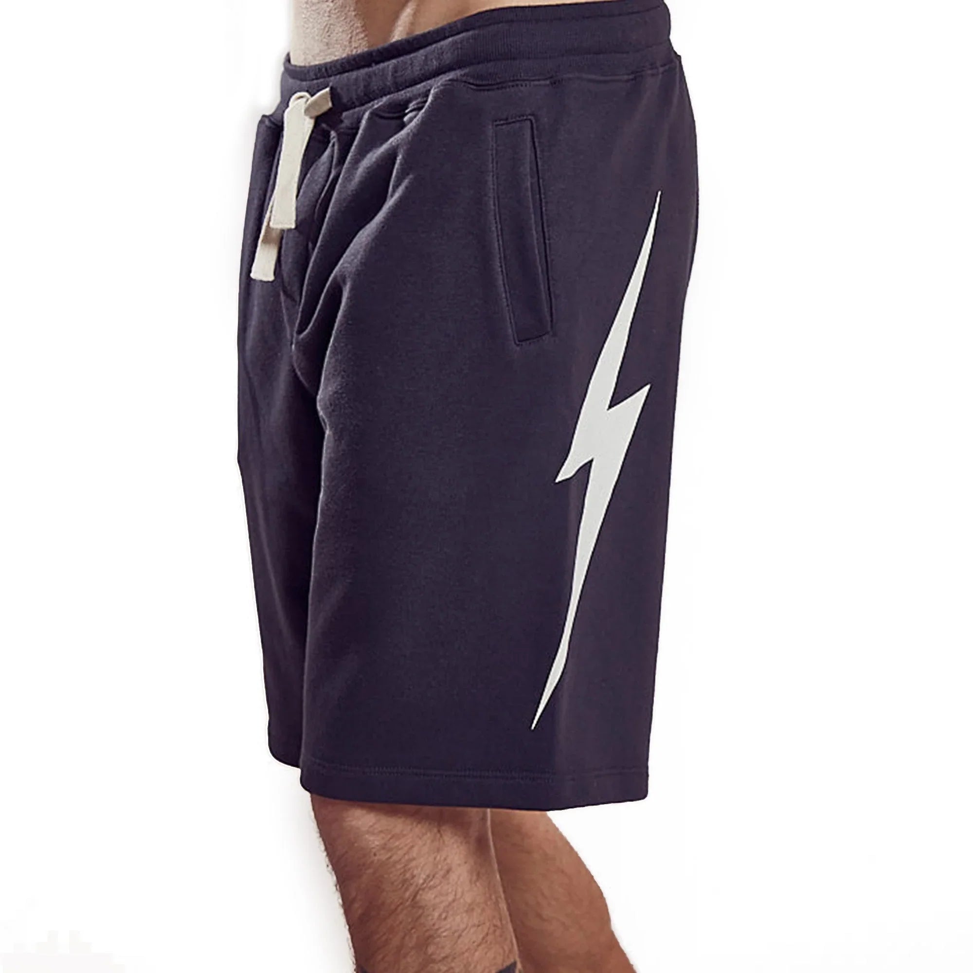 Fleece Shorts - Lightning Bolt USA