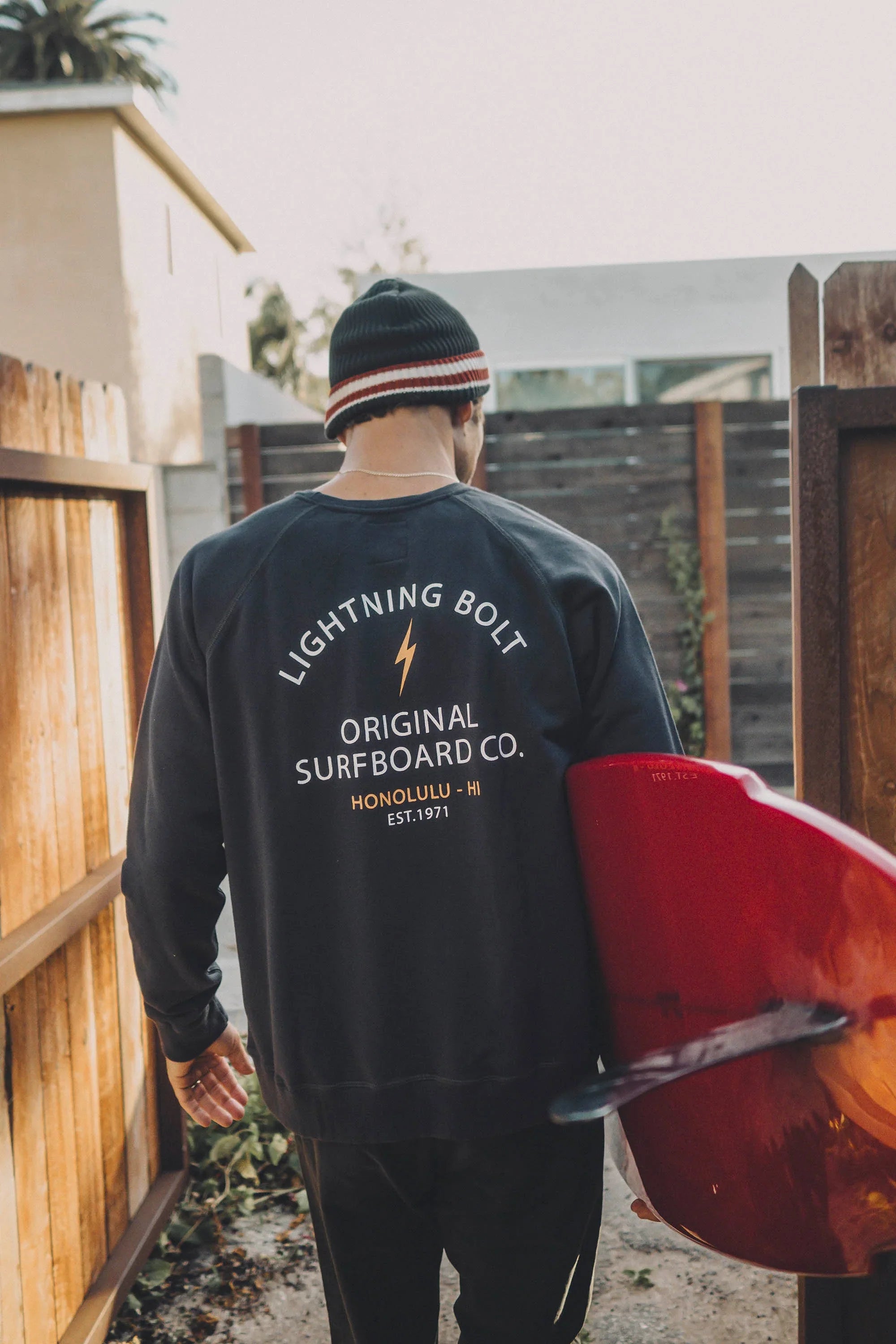 Men Hoodies & Sweaters - Lightning Bolt USA