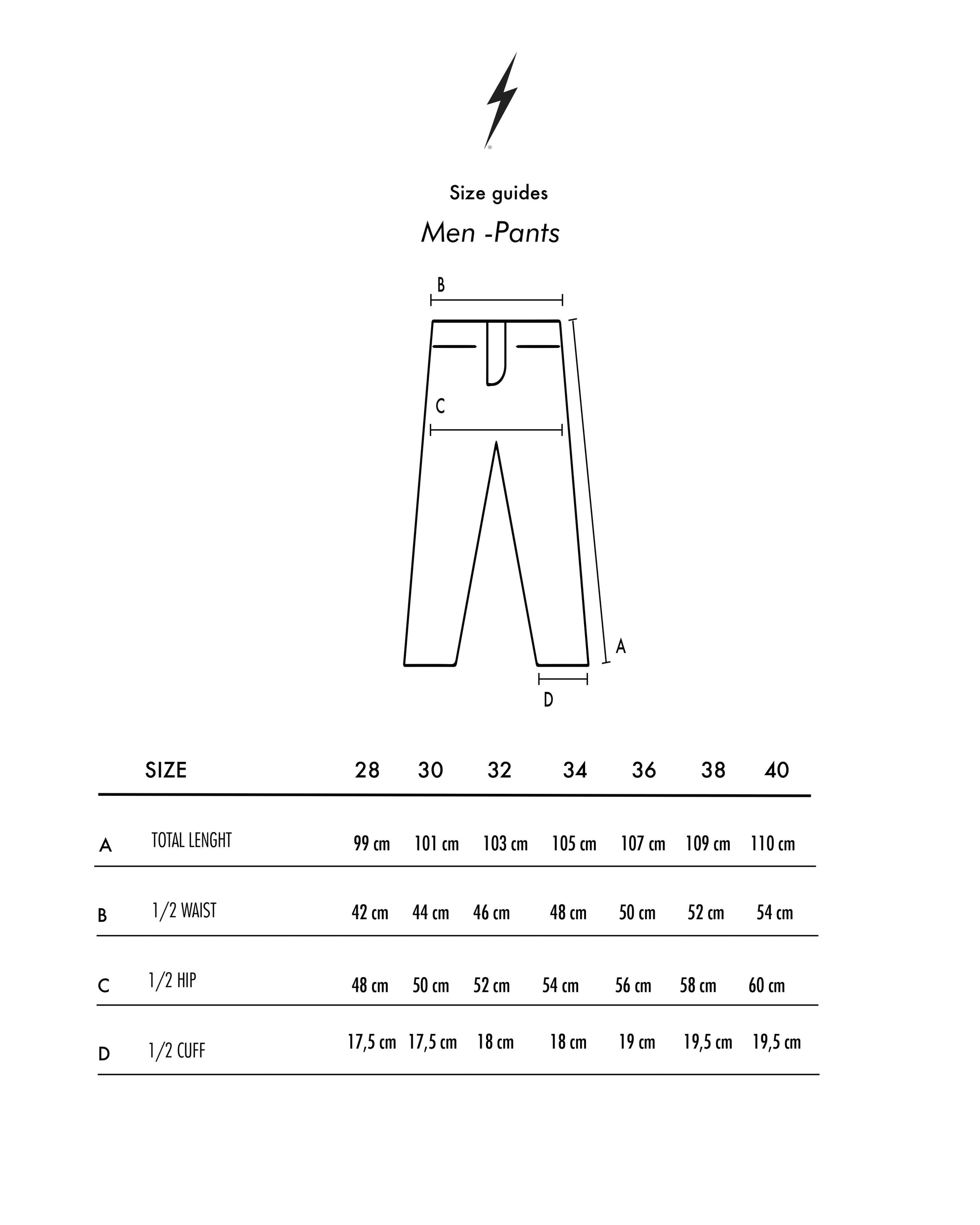 Shipstern Chino Pants - Lightning Bolt ⚡