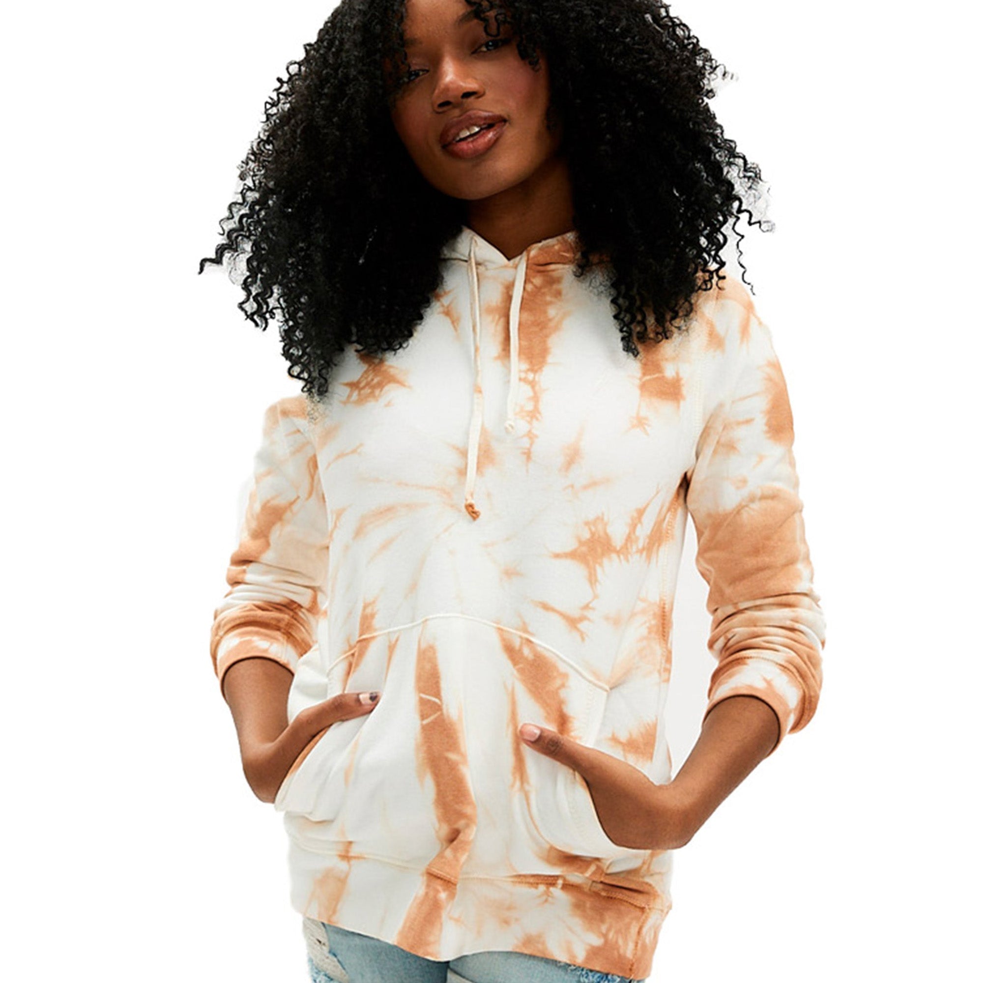 Batik Hoodie Womens - Lightning Bolt ⚡ - Lightning Bolt USA