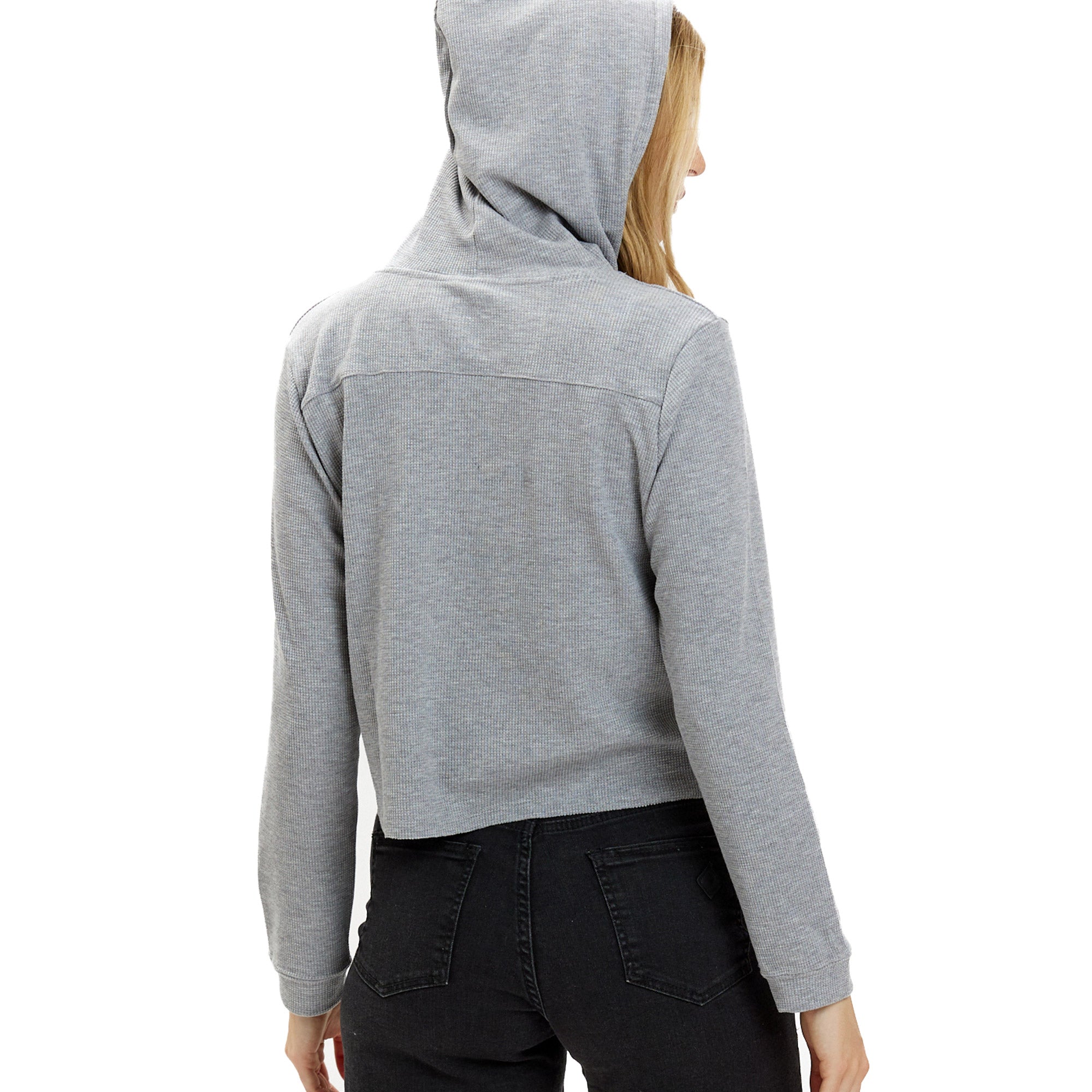 Crop Hoodie Womens - Lightning Bolt ⚡ - Lightning Bolt USA