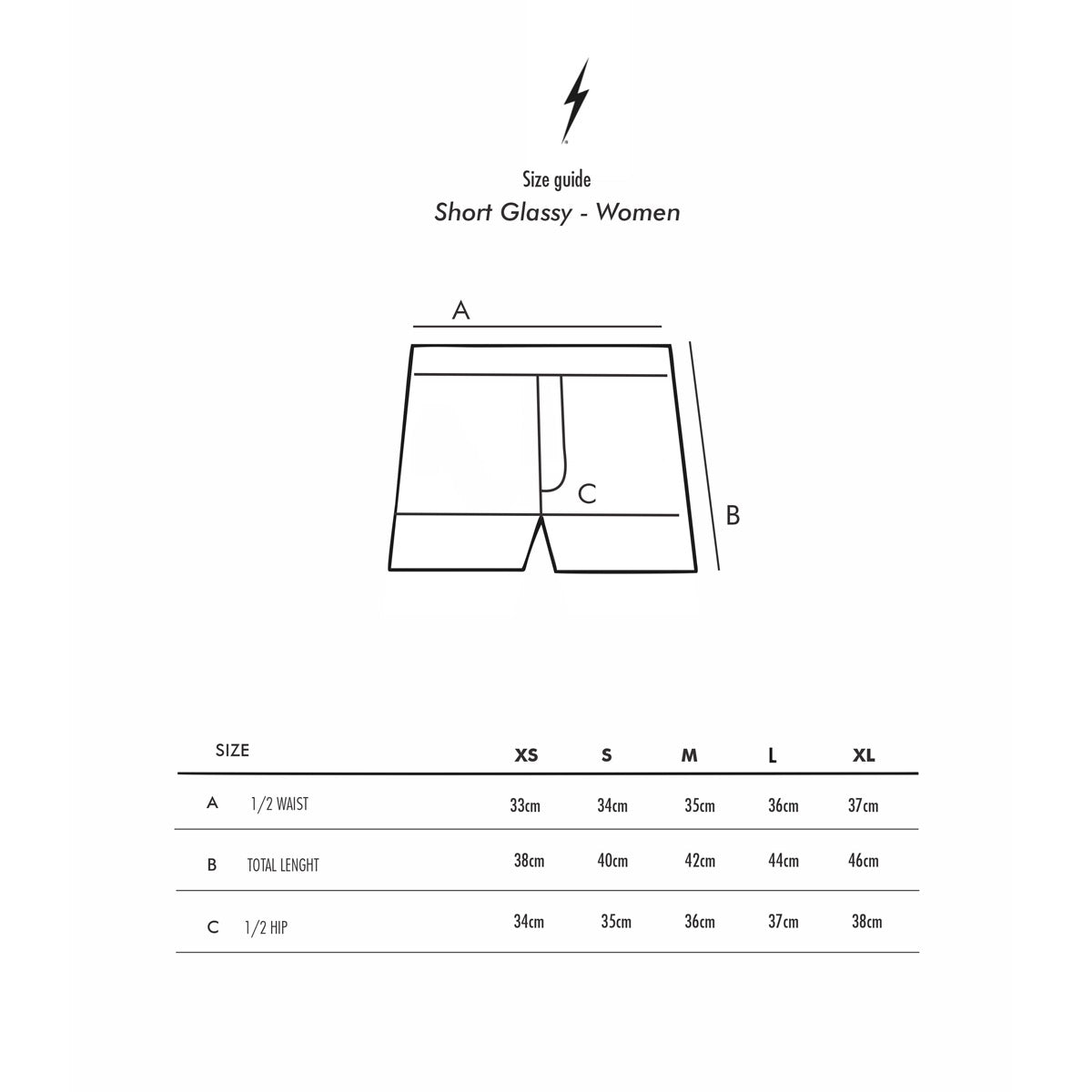 Glassy Short Womens - Lightning Bolt ⚡ - Lightning Bolt USA