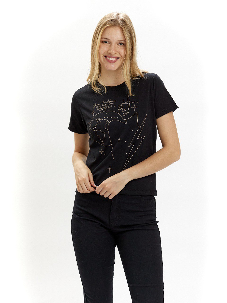 Home Tee Womens - Lightning Bolt ⚡ - Lightning Bolt USA