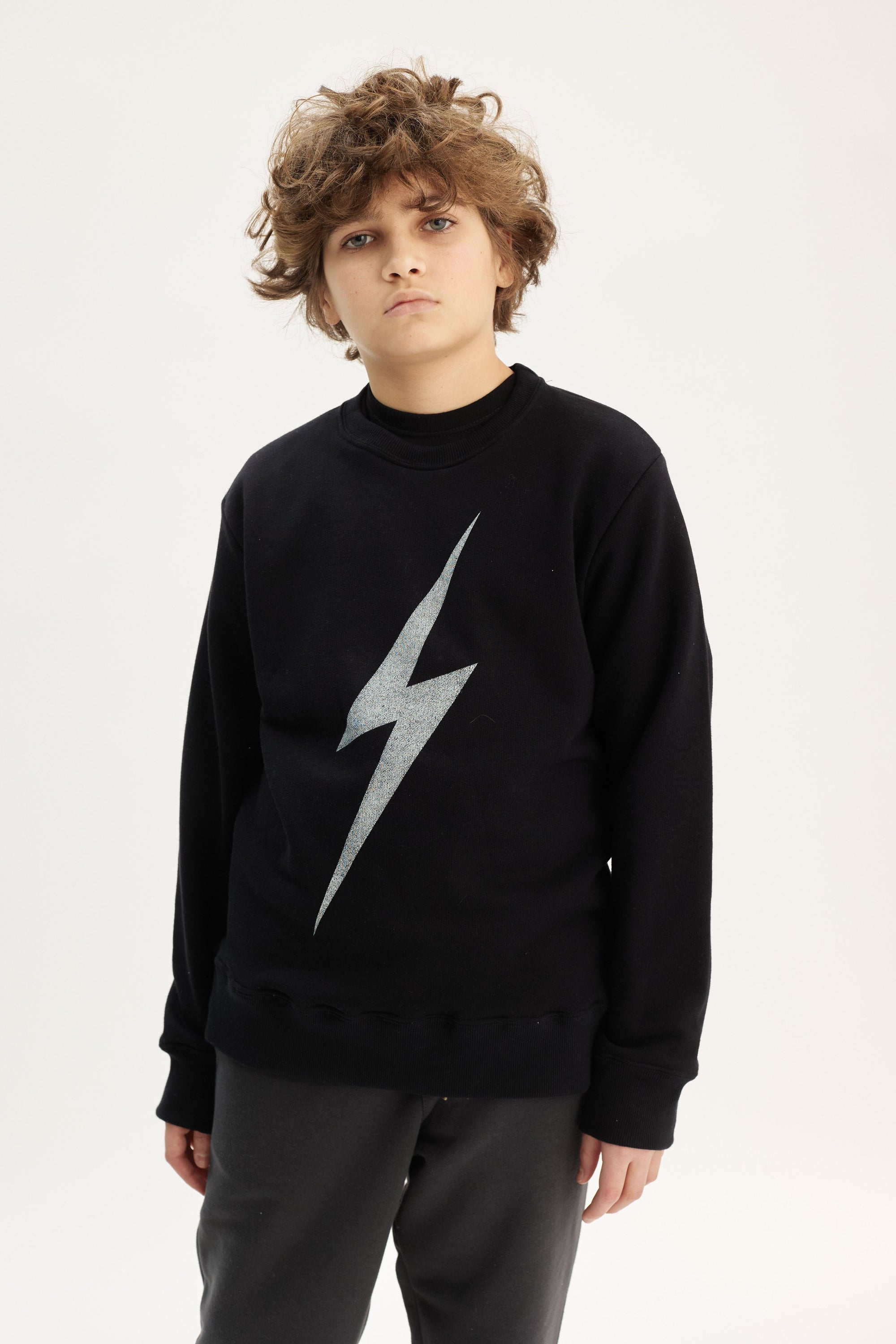 Lightning Bolt Sweatshirt Boys - Lightning Bolt ⚡ - Lightning Bolt USA