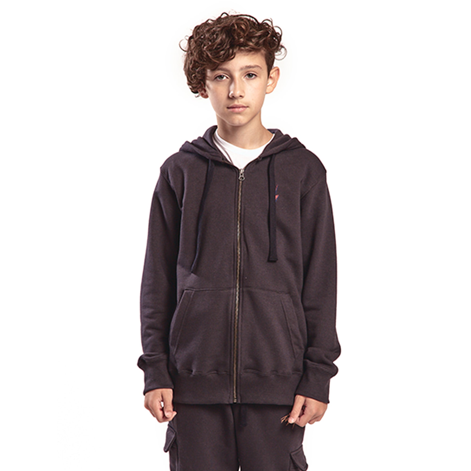 Lightning Bolt Zip Up Hoodie Boys - Lightning Bolt ⚡ - Lightning Bolt USA