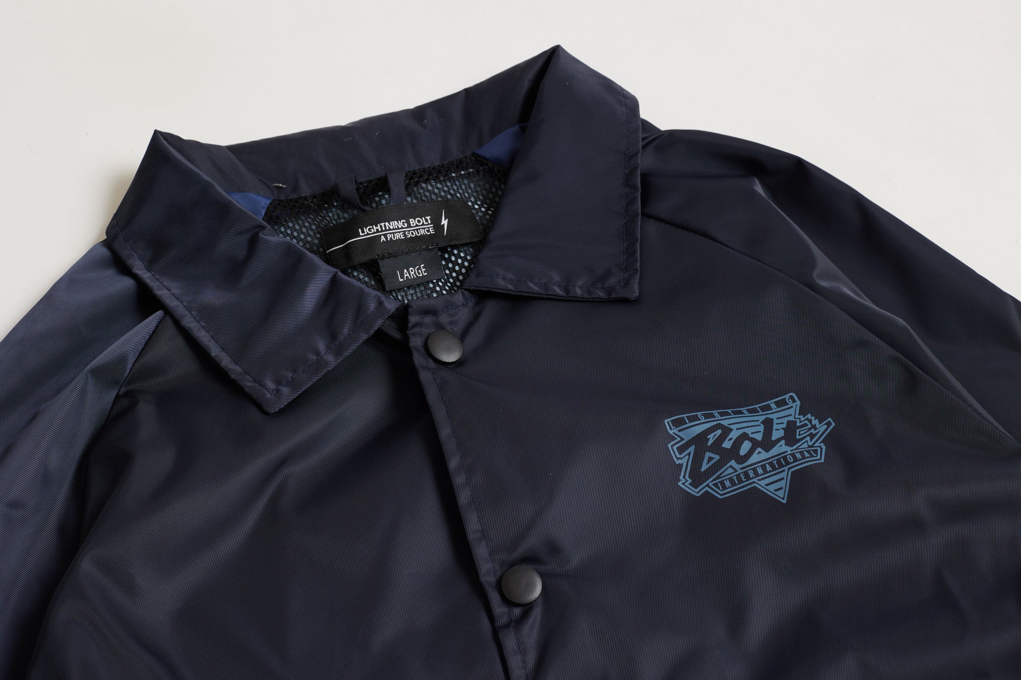 Nissi Coach Jacket - Lightning Bolt ⚡ - Lightning Bolt USA