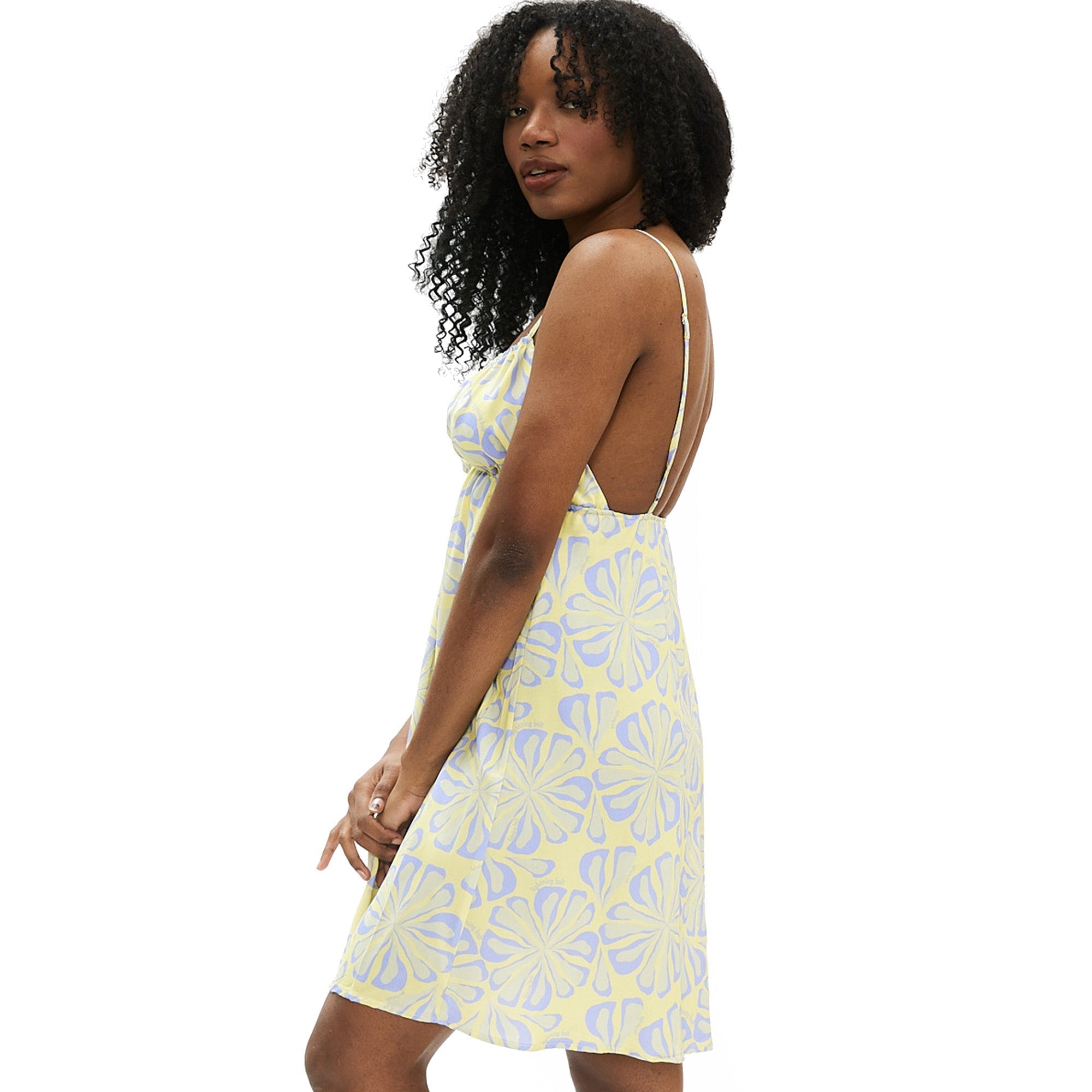 Oahu Print Dress Womens - Lightning Bolt ⚡ - Lightning Bolt USA