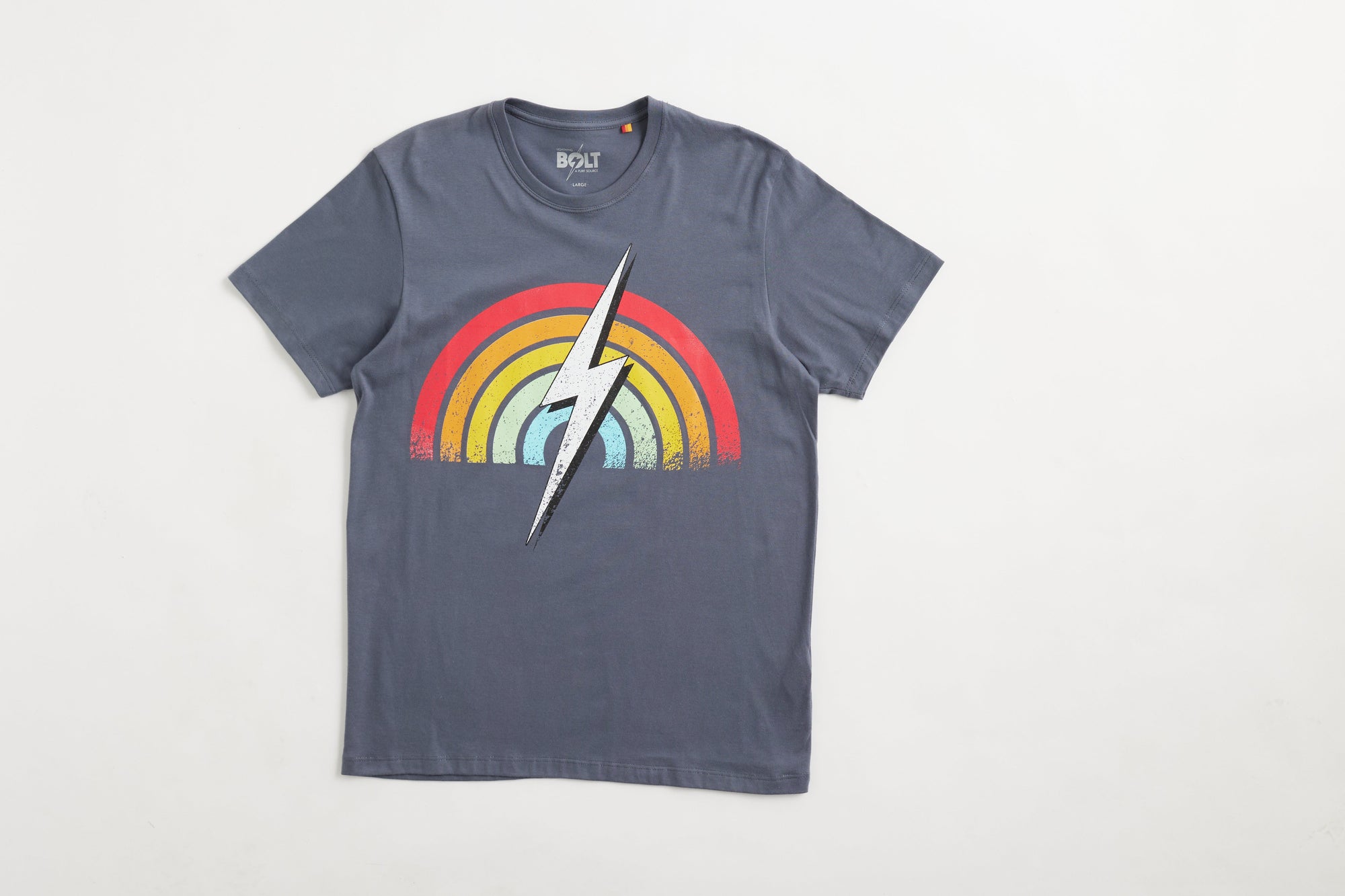 Rainbow Tee - Lightning Bolt ⚡ - Lightning Bolt USA