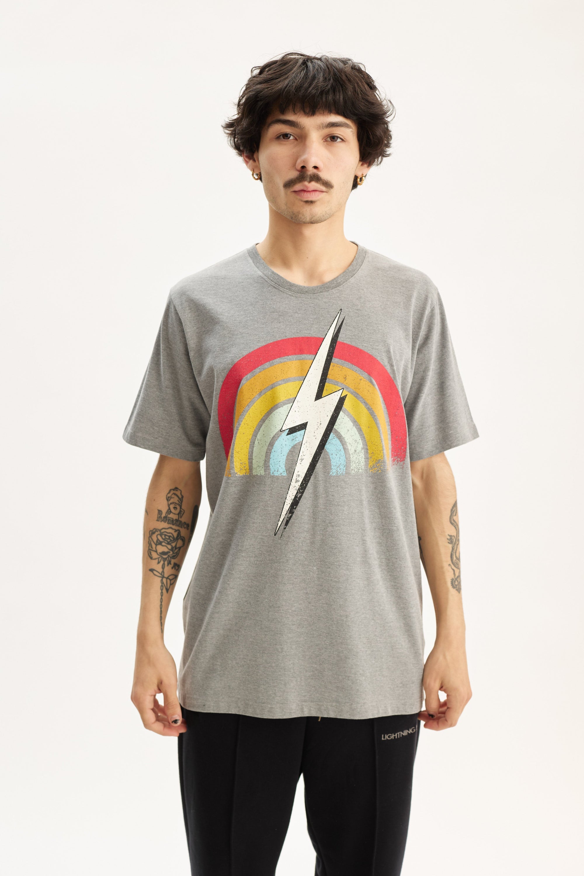 Rainbow Tee - Lightning Bolt ⚡ - Lightning Bolt USA