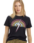 Rainbow Tee Womens - Lightning Bolt ⚡ - Lightning Bolt USA