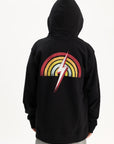 Rainbow Zip Up Hoodie Boys - Lightning Bolt ⚡ - Lightning Bolt USA