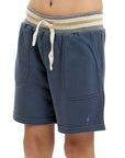 Relik Fleece Short Boys - Lightning Bolt USA