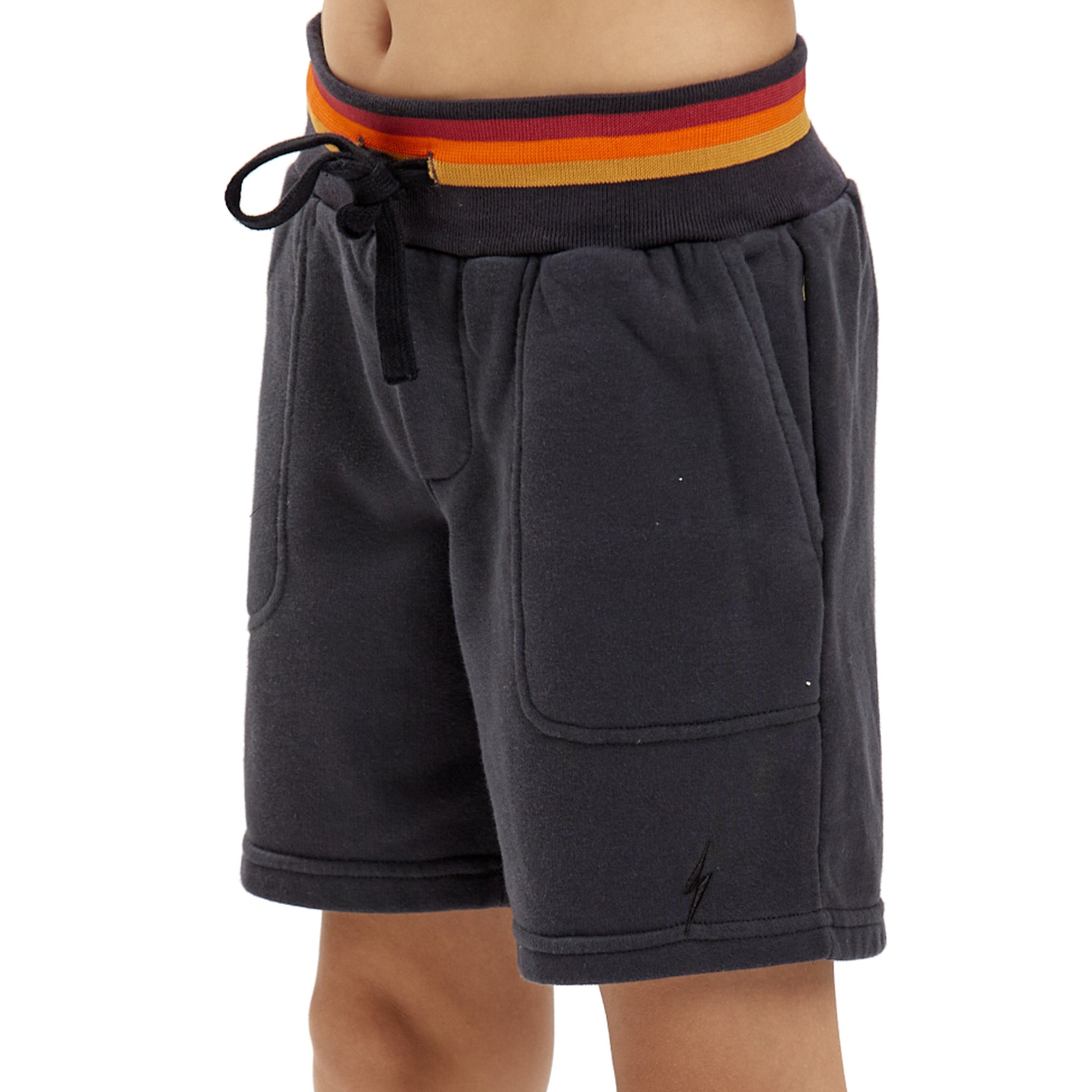 Relik Fleece Short Boys - Lightning Bolt USA