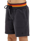 Relik Fleece Short Boys - Lightning Bolt USA