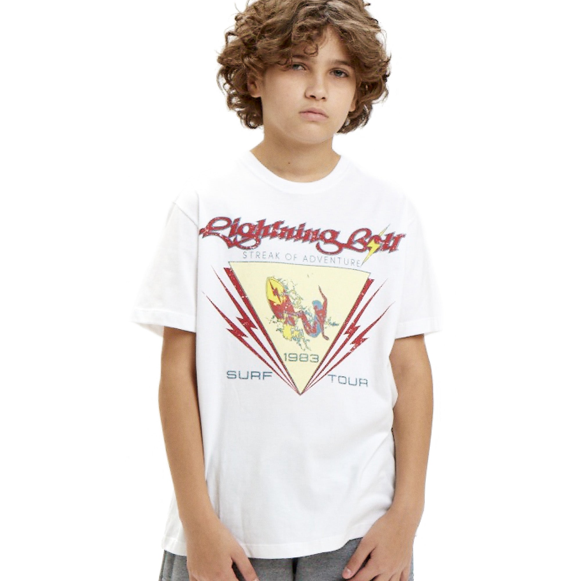 Surf Tour Tee Boys - Lightning Bolt ⚡ - Lightning Bolt USA