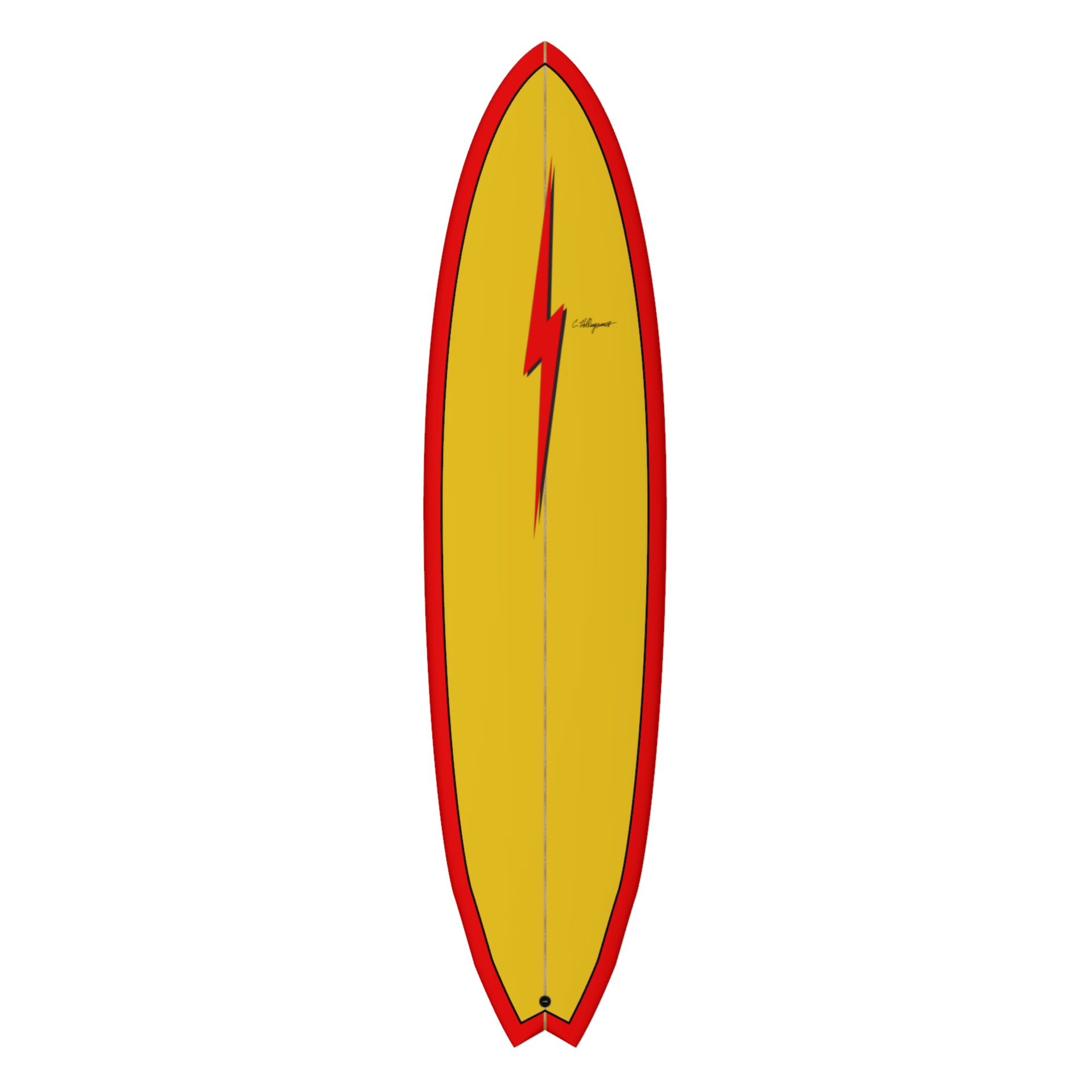 ONLY サーフボード(マーク・リチャーズ)Lightning Bolt surfboard-lightning-bolt-new-