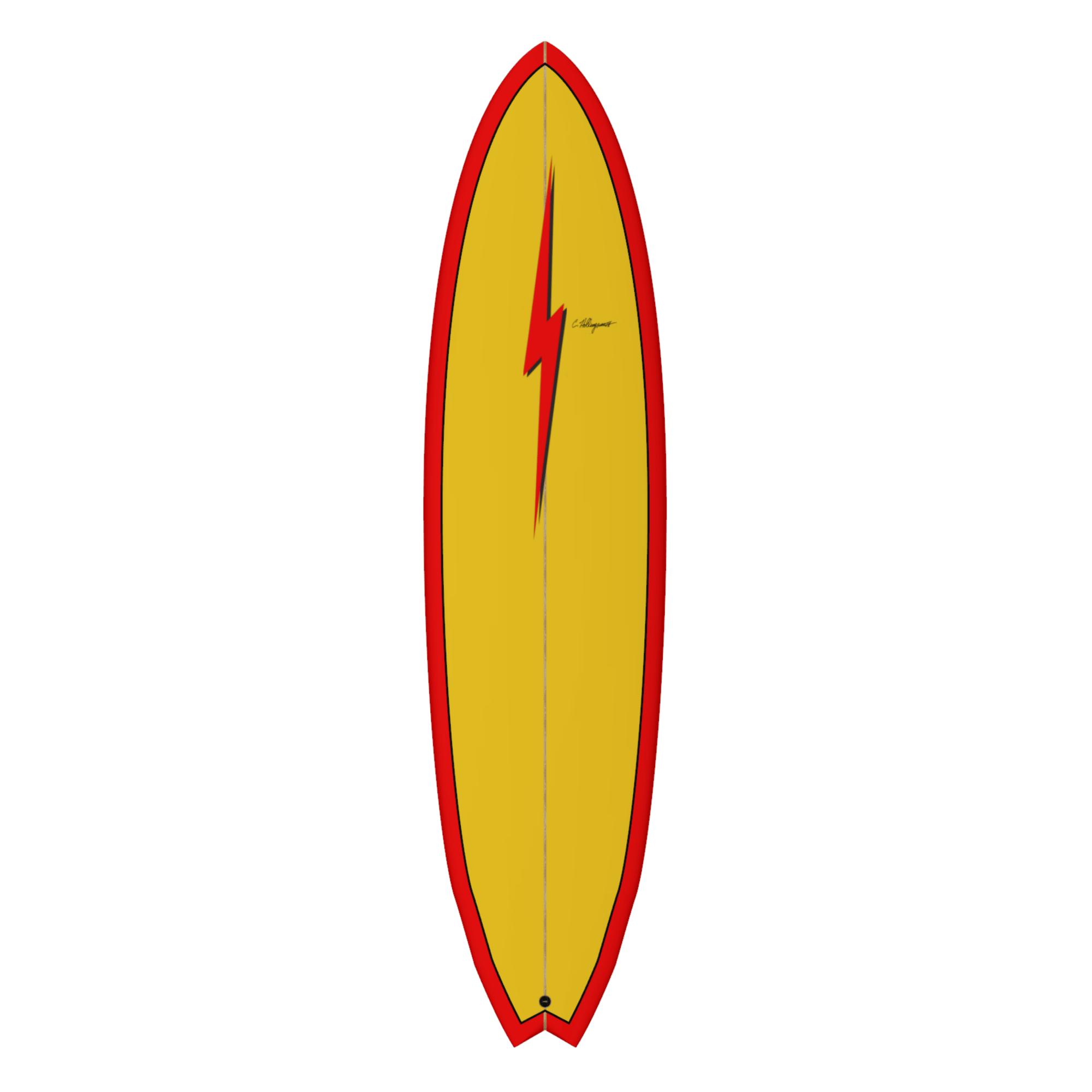 Surfboard Lightning Bolt New Bolt Quad - Lightning Bolt USA