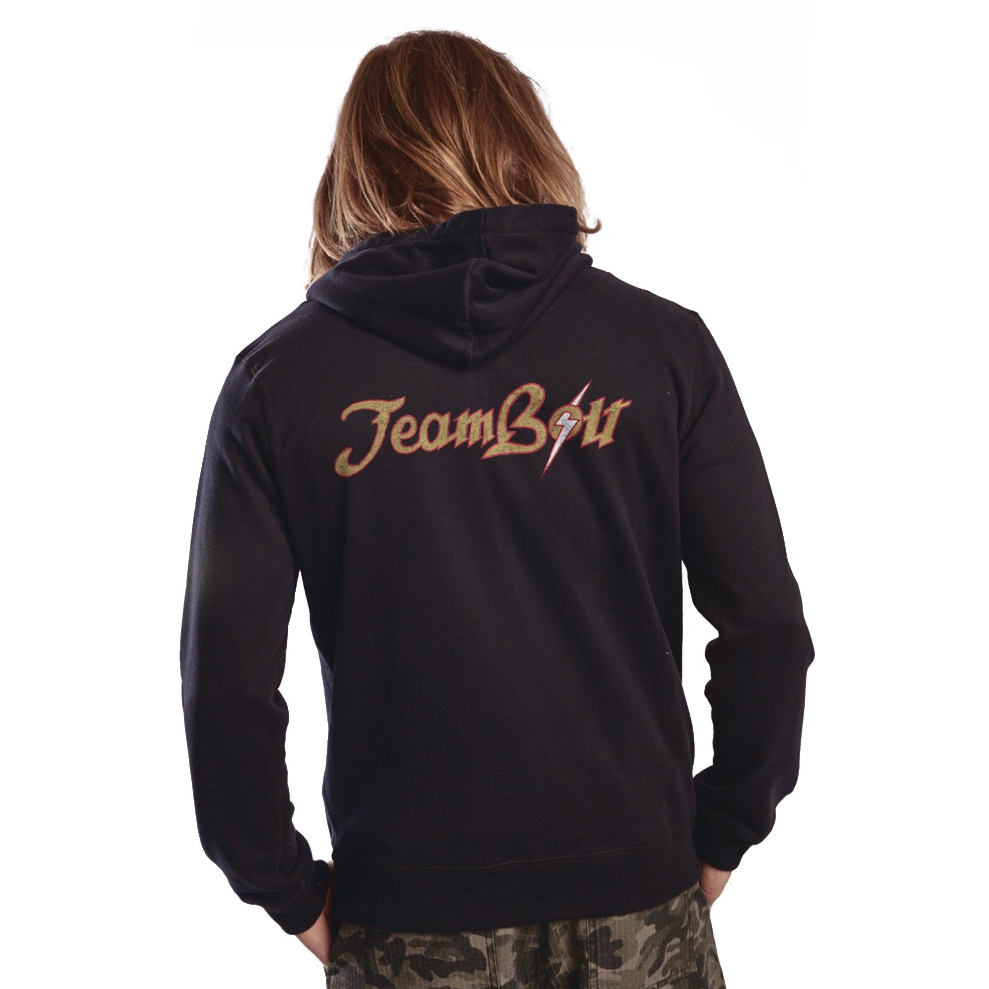 Team Bolt Zip Up Hoodie - Lightning Bolt ⚡ - Lightning Bolt USA