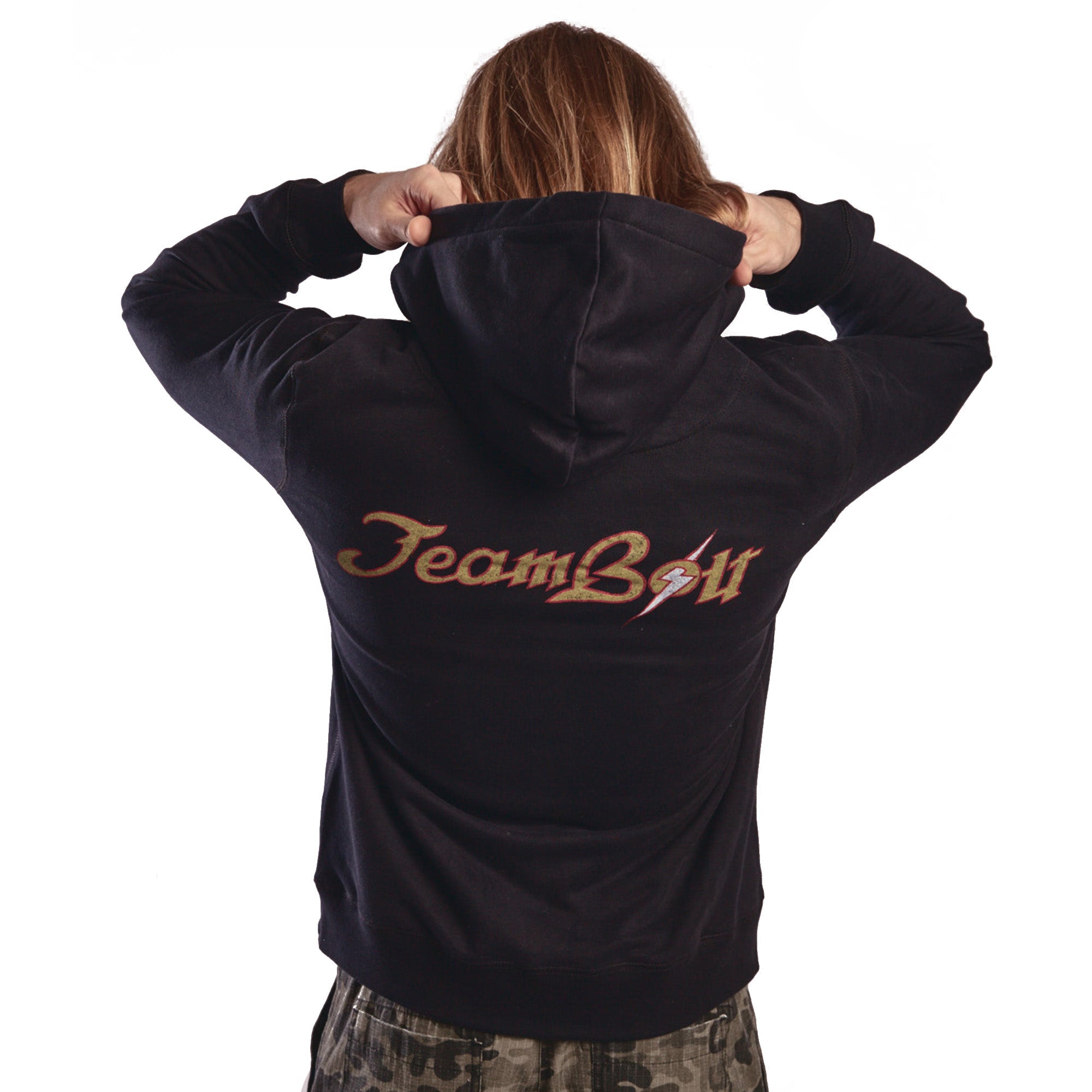 Team Bolt Zip Up Hoodie - Lightning Bolt ⚡ - Lightning Bolt USA