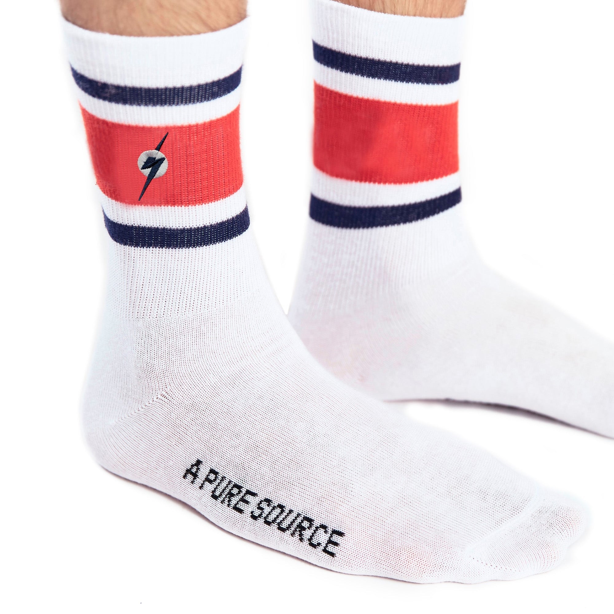 Whiteheaven Socks - Lightning Bolt ⚡ - Lightning Bolt USA