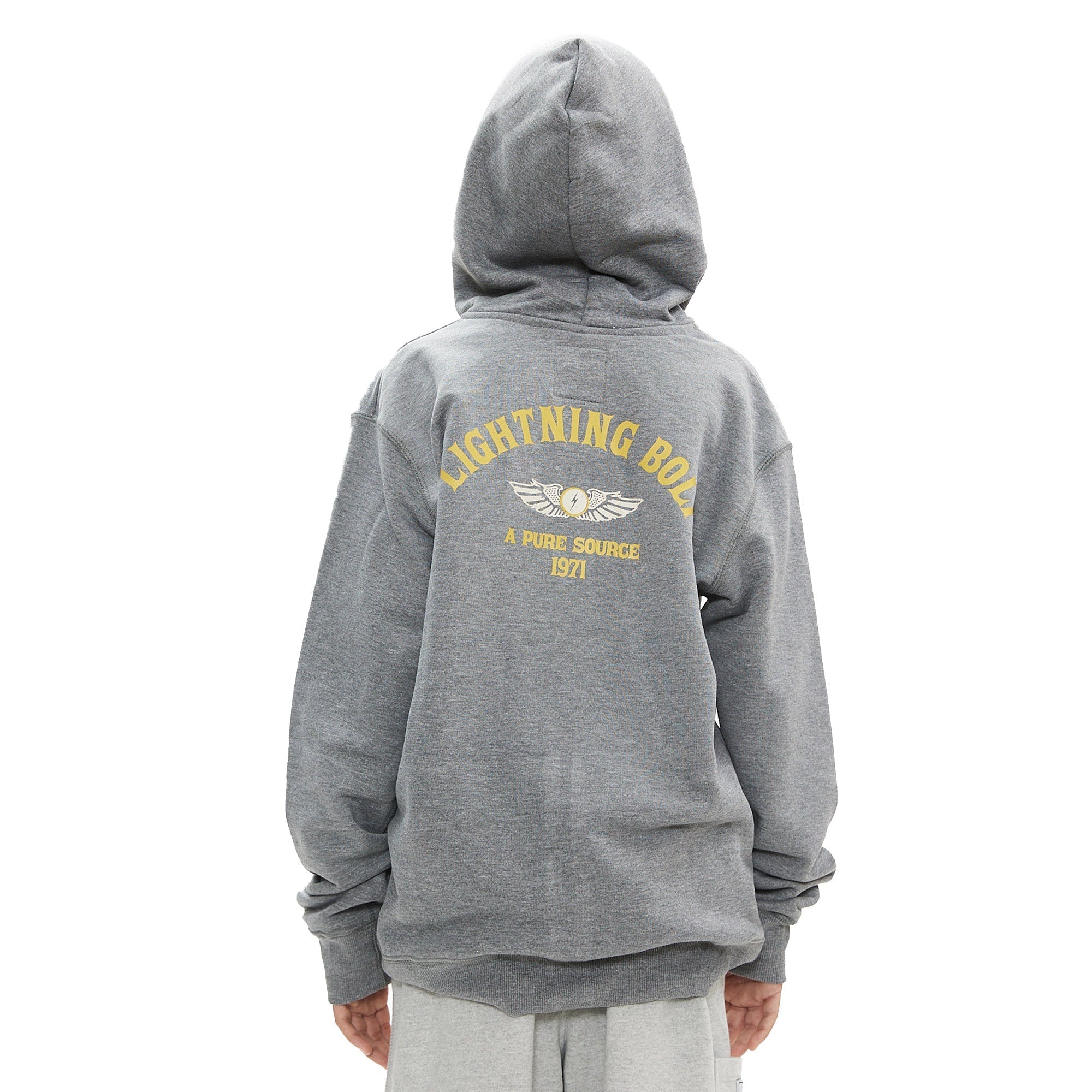 Wings Zip Up Hoodie Boys - Lightning Bolt ⚡ - Lightning Bolt USA