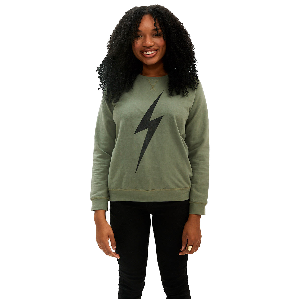 Lightning Bolt Sweatshirt Womens Lightning Bolt