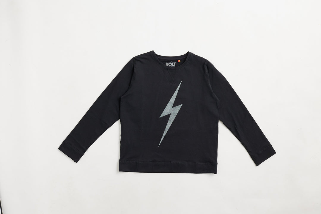 Lightning Bolt Sweatshirt Womens - Lightning Bolt ⚡